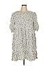 The Drop 100% Tencel Polka Dots Ivory Casual Dress Size XL - photo 1