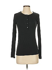Magaschoni Long Sleeve Henley