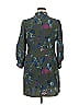 Tanya Taylor 100% Silk Print Green Casual Dress Size 14 - photo 2