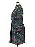 Tanya Taylor 100% Silk Print Green Casual Dress Size 14 - photo 4