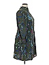 Tanya Taylor 100% Silk Print Green Casual Dress Size 14 - photo 3