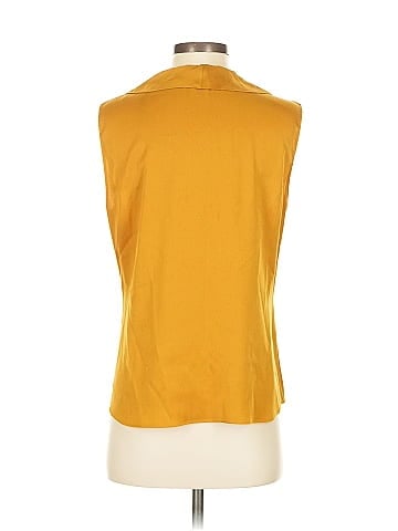 Elie Tahari Sleeveless Silk Top (view 2)