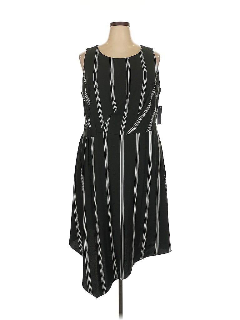 Rachel RoyWomen's Natasha Sleeveless Animal Print Party Dress Gray Size 14