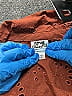 Future Collective Brown Short Sleeve Blouse Size L - photo 7