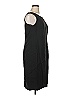 Kasper 100% Polyester Solid Black Casual Dress Size 14 - photo 4