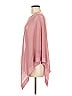 IMAN 100% Acrylic Pink Poncho Size M - photo 5