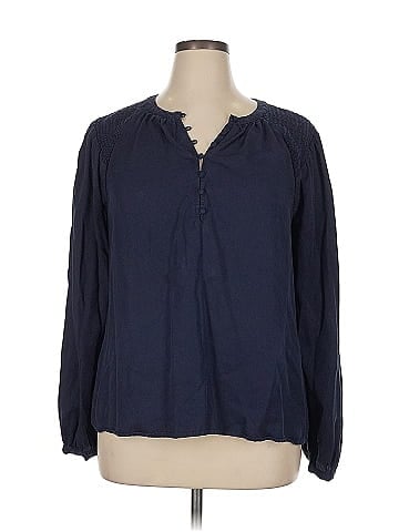 Crown & Ivy Long Sleeve Blouse (view 1)