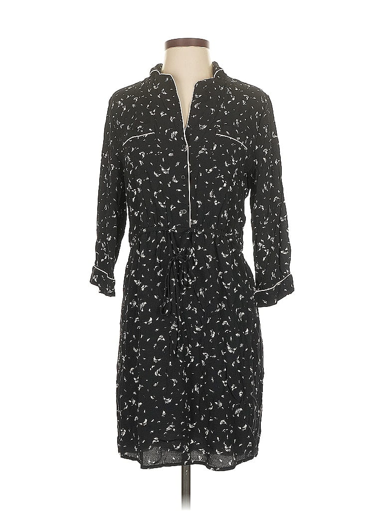 Pre-owned Ann Taylor Loft Casual Dress In Black