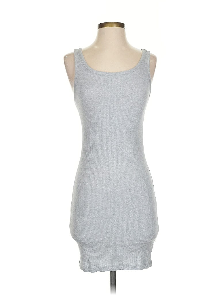 Pre-owned Fashion Nova Casual Dress In Gray