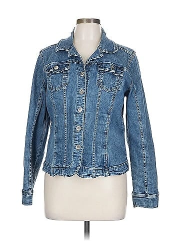Christopher & Banks Classic Blue Denim Jacket Style (view 1)