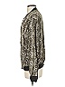 Kori America 100% Polyester Animal Print Gold Jacket Size S - photo 5