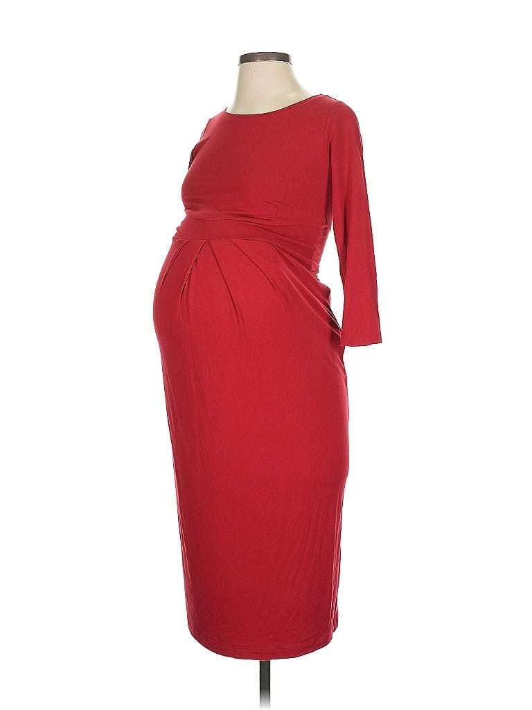 Click to view more detailed imagery on our partner's website Pre-owned Isabella Oliver Cocktail Dress In Red