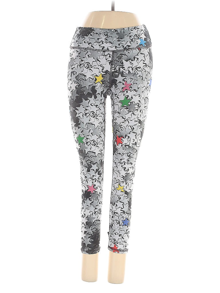 Terez Graphic Gray Active Pants Size XS - photo 1