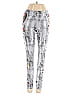 Terez Graphic Gray Casual Pants Size S - photo 1