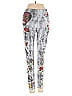 Terez Graphic Gray Casual Pants Size S - photo 2