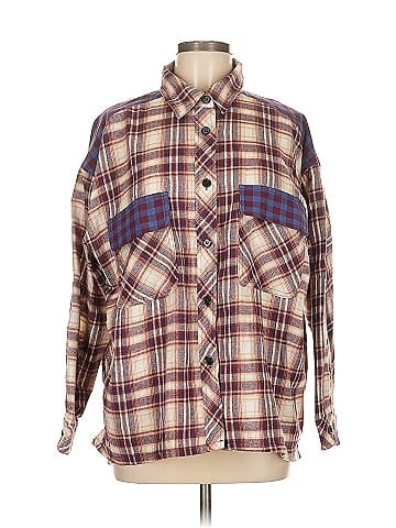 ee:some Long Sleeve Button-Down Shirt (view 1)