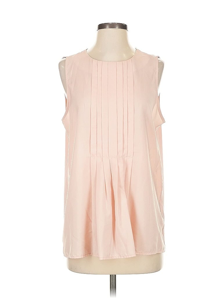 Pre-owned Banana Republic Factory Store Sleeveless Blouse In Pink