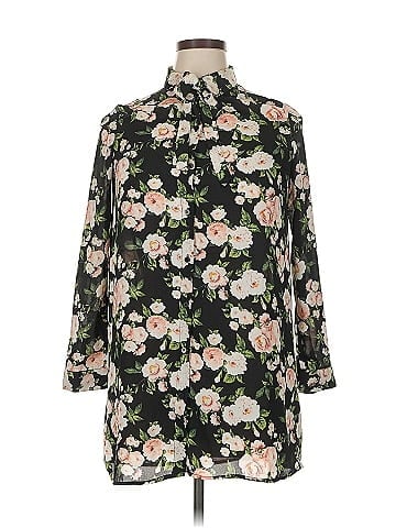 Forever 21 Long Sleeve Blouse (view 1)