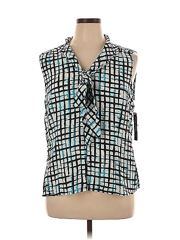 Tahari by ASL Sleeveless Blouse (view 1)
