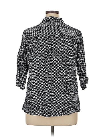 Prescott New York 3/4 Sleeve Button-Down Shirt (view 2)