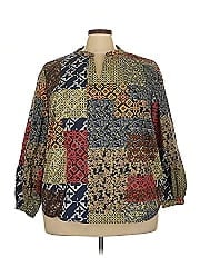 Belle By Kim Gravel 3/4 Sleeve Blouse