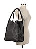 Neiman Marcus Solid Gray Leather Shoulder Bag One size - photo 2