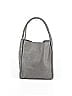 Neiman Marcus Solid Gray Leather Shoulder Bag One size - photo 3