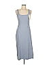 Halara Solid Gray Casual Dress Size M - photo 1