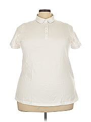 Woman Within Short Sleeve Polo
