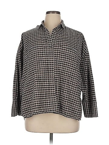 Everlane 3/4 Sleeve Button-Down Shirt (view 1)