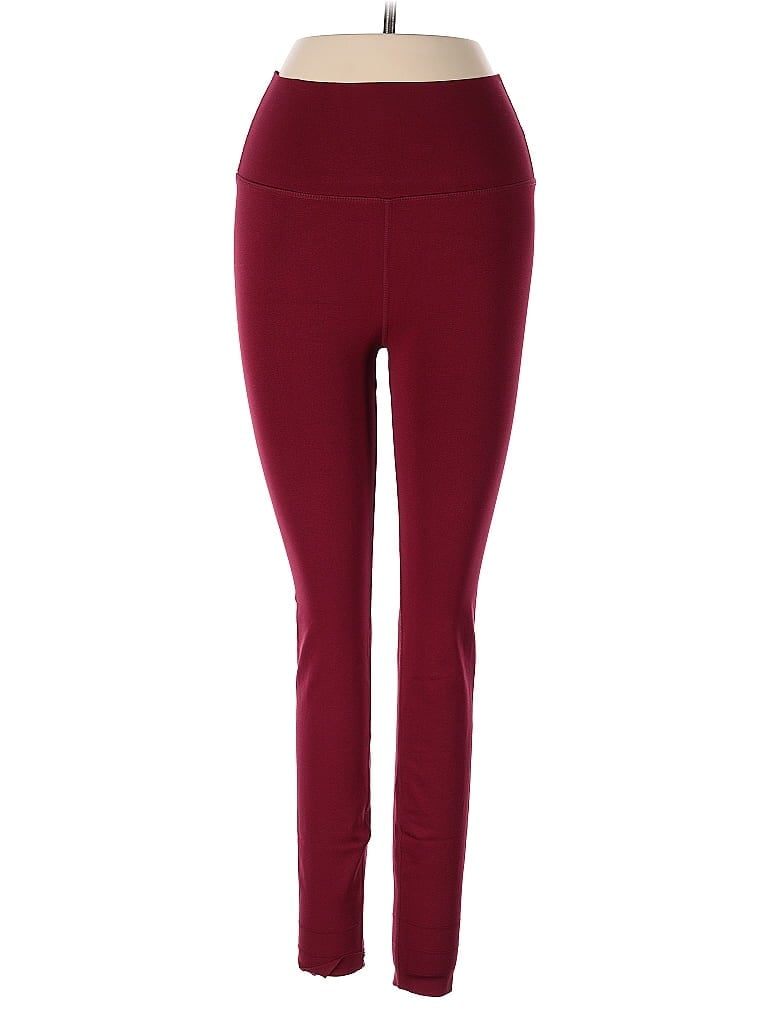 Pre-owned Fabletics Active Pants In Red