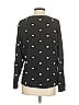Lou & Grey for LOFT Hearts Black Pullover Sweater Size S - photo 2
