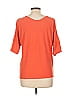 Carmen Carmen Marc Valvo Orange 3/4 Sleeve T-Shirt Size L - photo 2