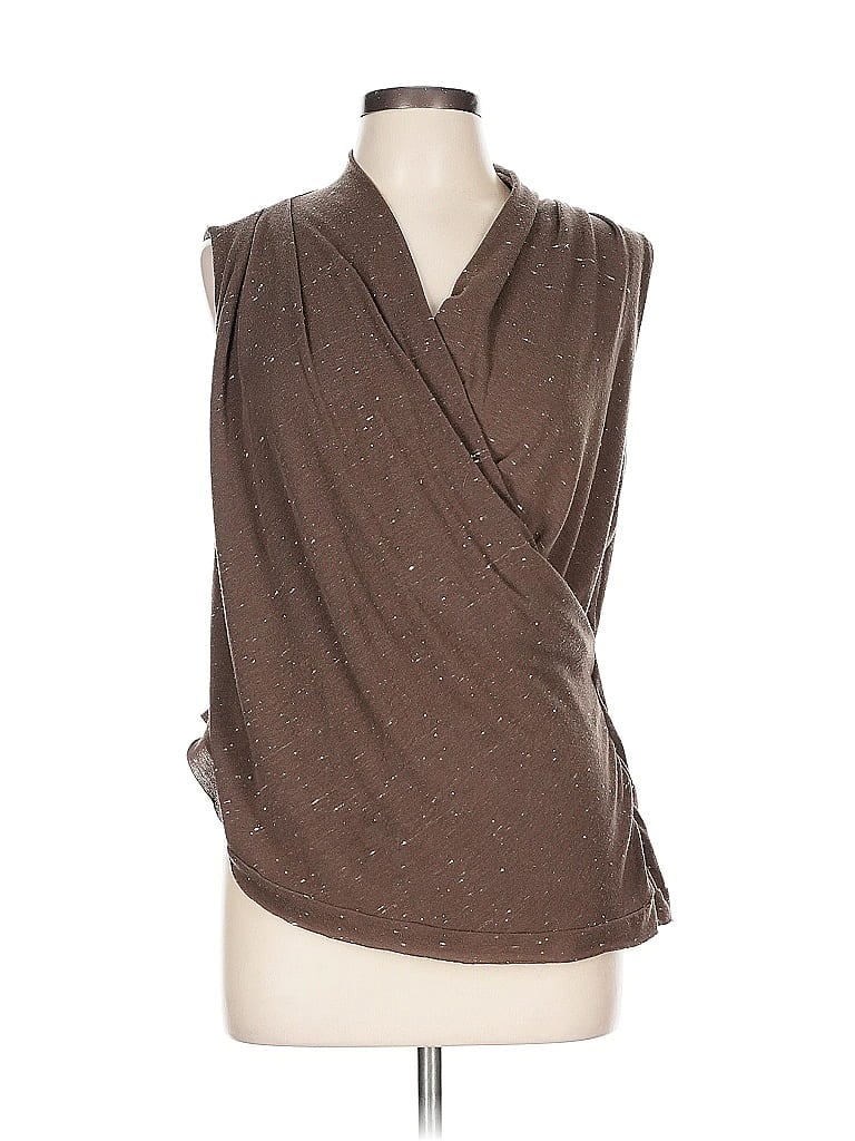 Pre-owned Ronen Chen Cardigan Sweater In Brown