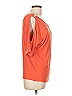 Carmen Carmen Marc Valvo Orange 3/4 Sleeve T-Shirt Size L - photo 4