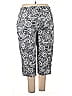 White Stag Paisley Gray Black Casual Pants Size 20 - photo 2