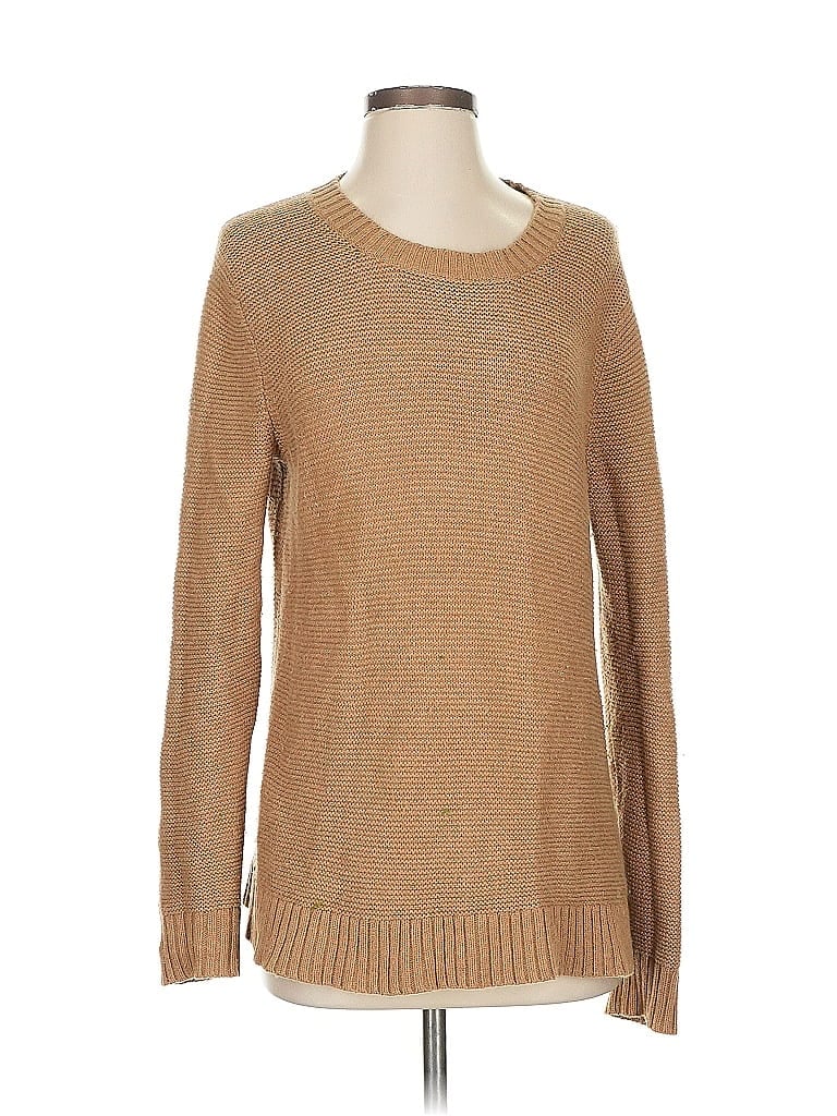 Pre-owned J.crew Mercantile Pullover Sweater In Brown