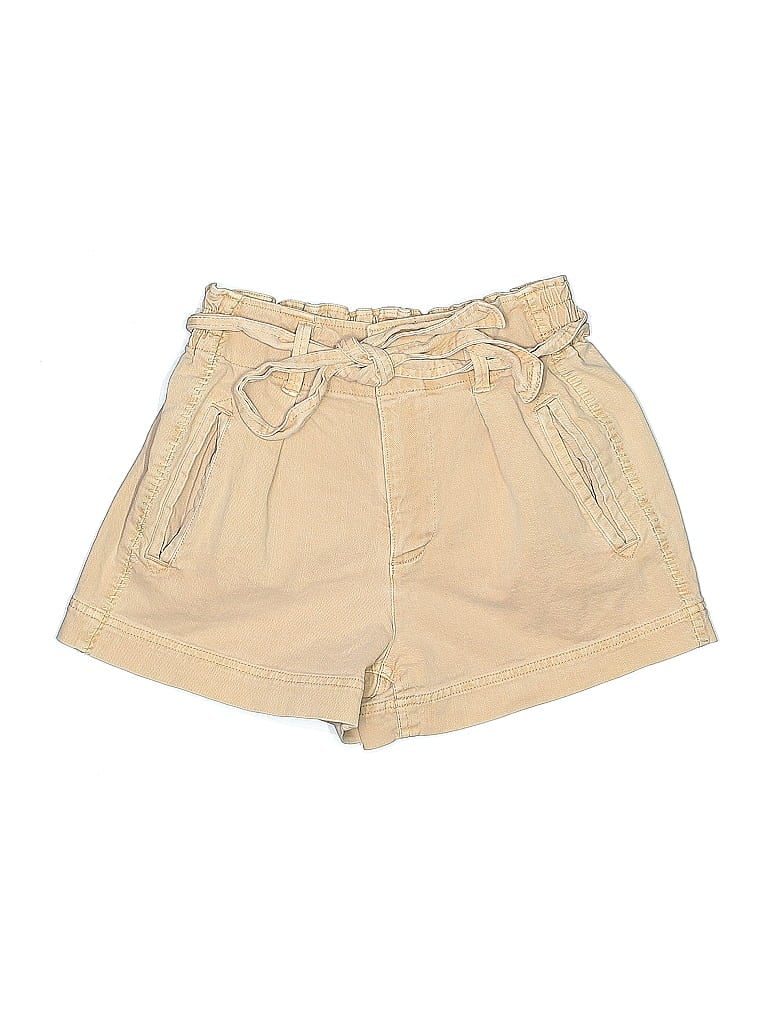 Pre-owned Splendid Khaki Shorts In Brown