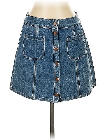 Melville Denim Skirt (view 1)
