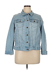 Woman Within Denim Jacket