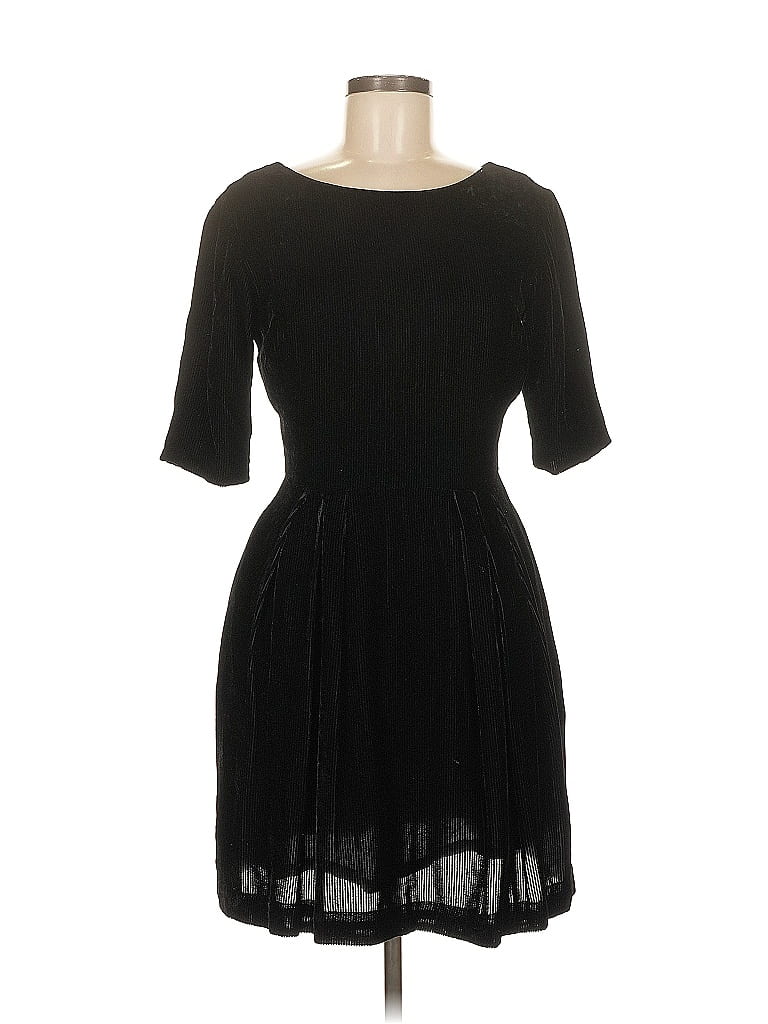 Annelore Black Cocktail Dress Size 8 - photo 1