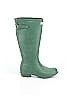 Hunter Green Rain Boots Size 7 - photo 1
