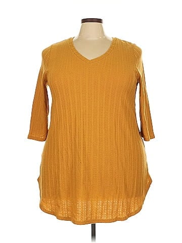 Honeyme 3/4 Sleeve Top (view 1)