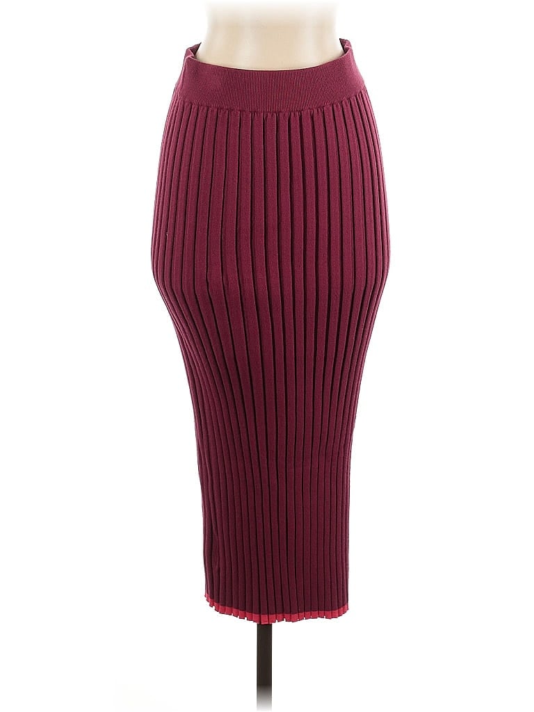 Click to view more detailed imagery on our partner's website Pre-owned Ann Taylor Casual Skirt In Burgundy