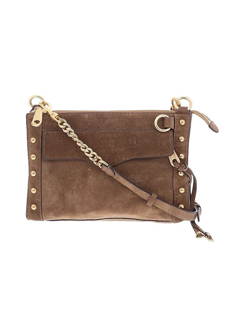 Sac à Main Rebecca Minkoff Occasion – Cuir Tan/Black – État à Vérifier