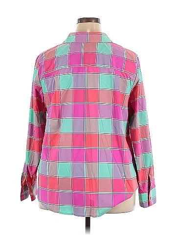Foxcroft Long Sleeve Button-Down Shirt (view 2)