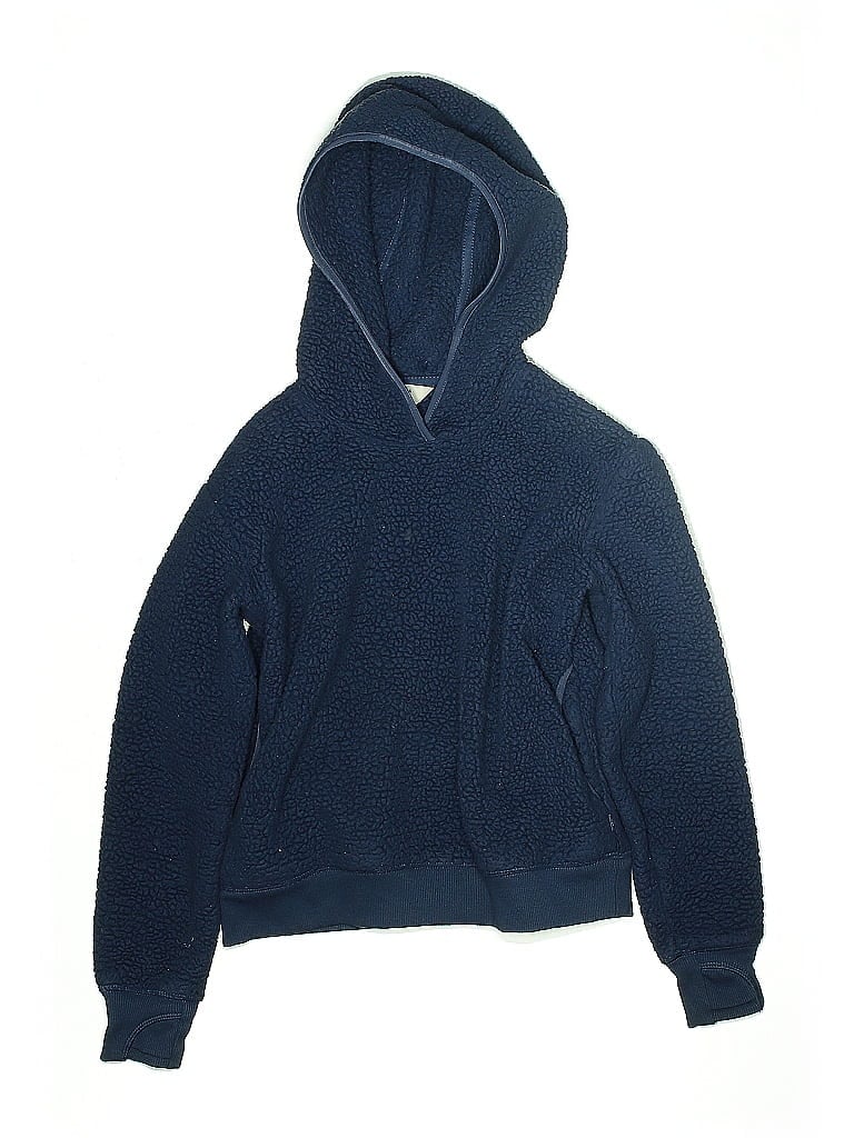 Click to view more detailed imagery on our partner's website Pre-owned Athleta Girl Kids' Zip Up Hoodie In Blue