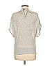 Mystree 100% Cotton Gray Short Sleeve Turtleneck Size M - photo 2