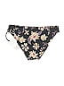 Shade & Shore Floral Black Swimsuit Bottoms Size 0X - photo 2