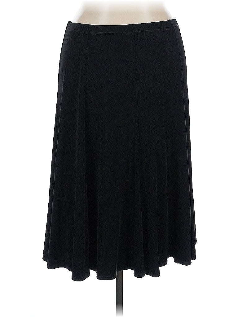 Travelers by Chico's Solid Black Formal Skirt Size XL - photo 1